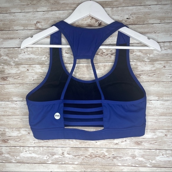 TYR XL Active Reilly Bikini Top Blue​​​ - Picture 8 of 10